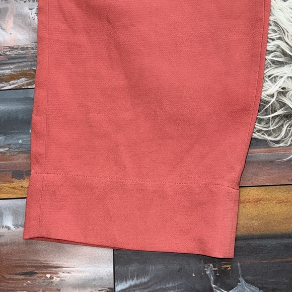 Andrew Marc New York High Waist Wide Leg Paper Bag Palazzo Ankle Trousers - Picture 3 of 8